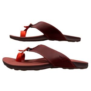 Chaco Women's Playa Pro Web Loop Red Flip Flop Thong Sandals Size 11